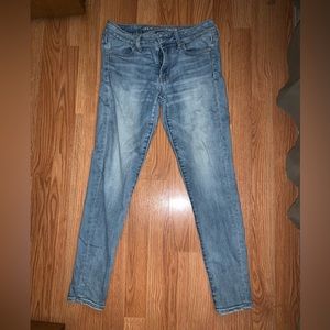 Womens American Eagle Jeans Super Super Stretch X Size 6